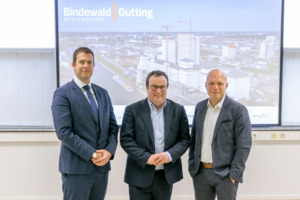 V.l. Martin Bindewald - Oliver Krischer - Jan Sönke Eckel